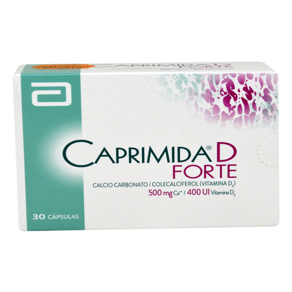 Caprimida D Forte Calcio Y Vitamina D X Capsula