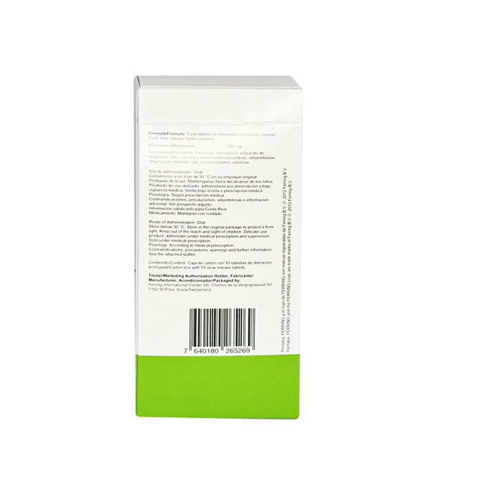 Pentasa Mesalazina 500Mg X Tableta