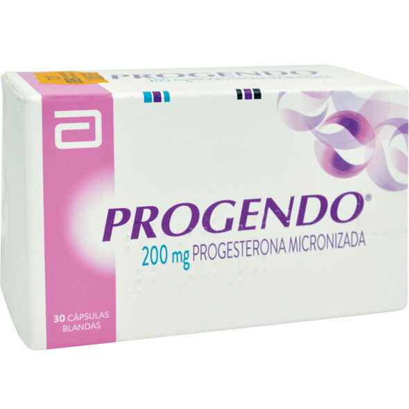 Progendo 200Mg Progesterona X Capsula Blanda