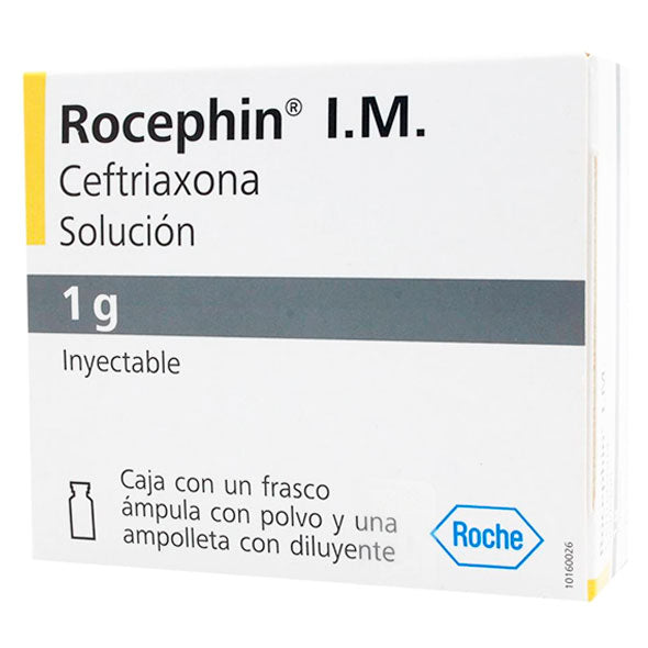 Rocephin Ceftriaxona 1G X Ampolla
