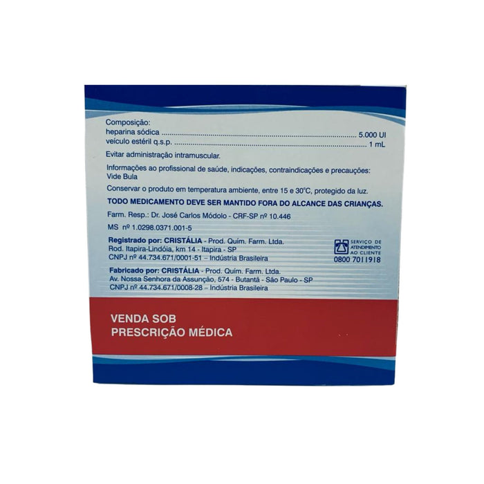 Riveparin Heparina 25000Ui Iv X Ampolla 5Ml