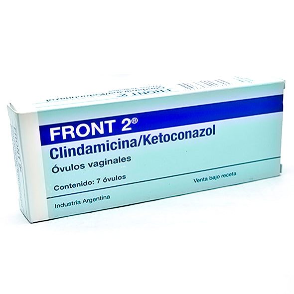 Front 2 Clindamicina 100Mg Y Ketoconazol 400Mg X Ovulo