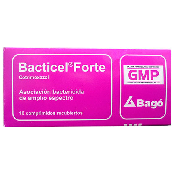 Bacticel Bacticel Forte Sulfametoxazol 800Mg Y Trimetoprima 160Mg X Tableta ...
