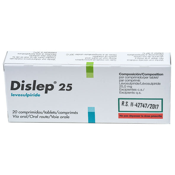Dislep 25Mg Levosulpiride X Tableta