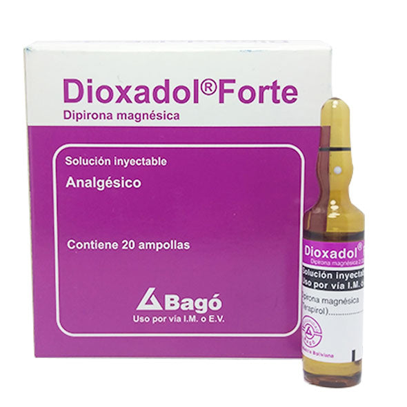 Dioxadol Forte Dipirona 2G X Ampolla