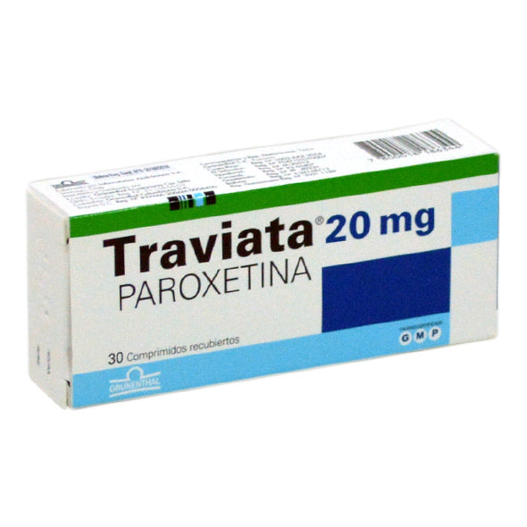 Traviata 20Mg Paroxetina X Tableta