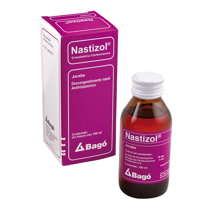 Nastizol Jarabe D-Isoefedrina Clorfenirami X 100Ml