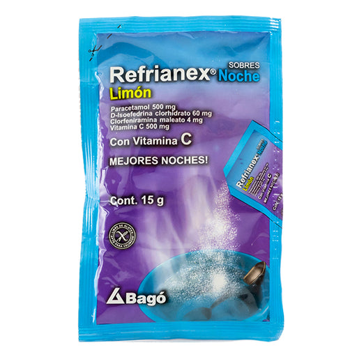 Refrianex Noche Limón X Sobre