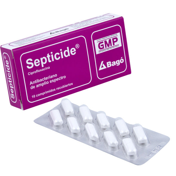 Septicide 500Mg Ciprofloxacina X Tableta