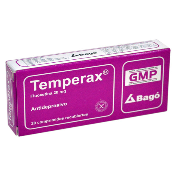 Temperax 20Mg Fluoxetina X Tableta