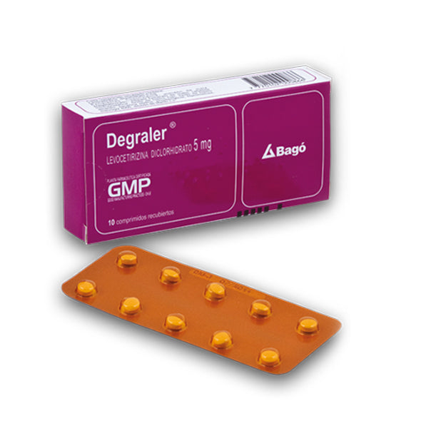 Degraler 5Mg Levocetirizina X Tableta