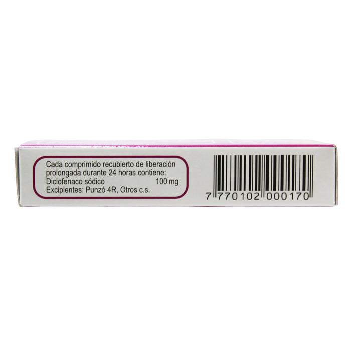 Clofenac Retard Diclofenaco Sodico 100Mg X Tableta