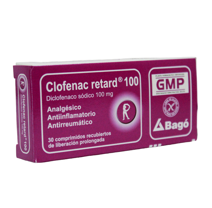 Clofenac Retard Diclofenaco Sodico 100Mg X Tableta