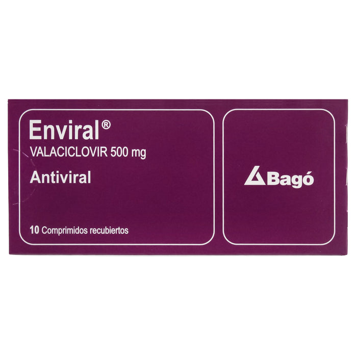 Enviral 500Mg Valaciclovir X Tableta