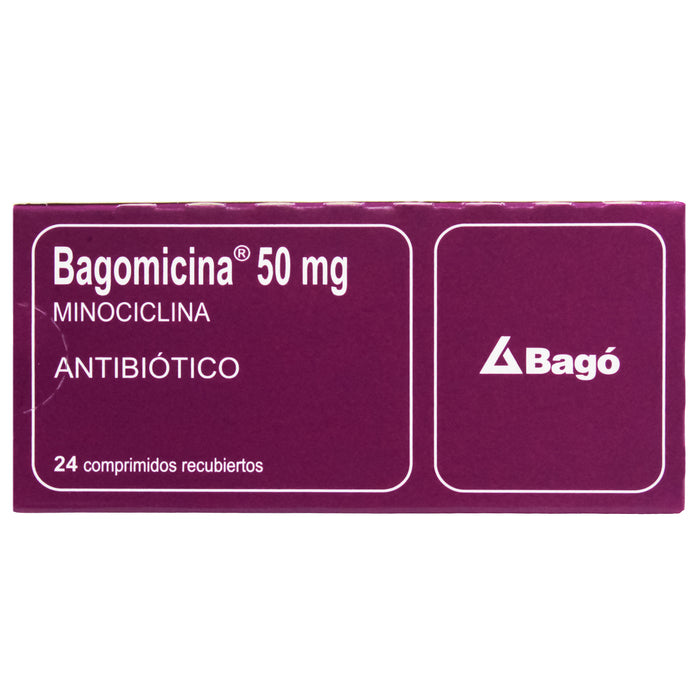 Bagomicina 50Mg Minociclina X Tableta