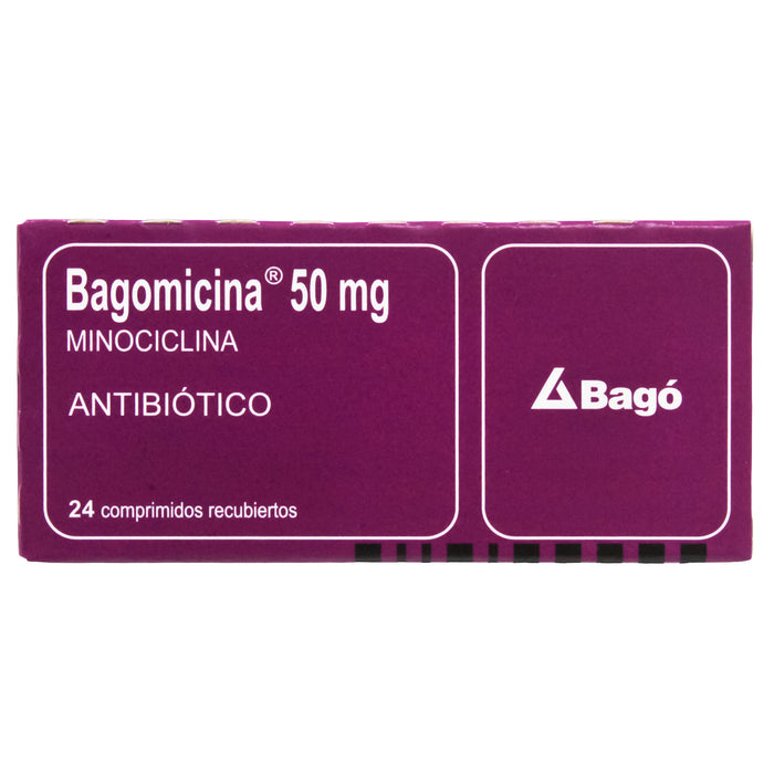 Bagomicina 50Mg Minociclina X Tableta