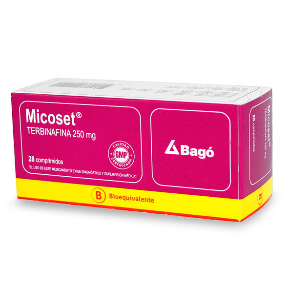Micoset 250Mg Terbinafina X Tableta
