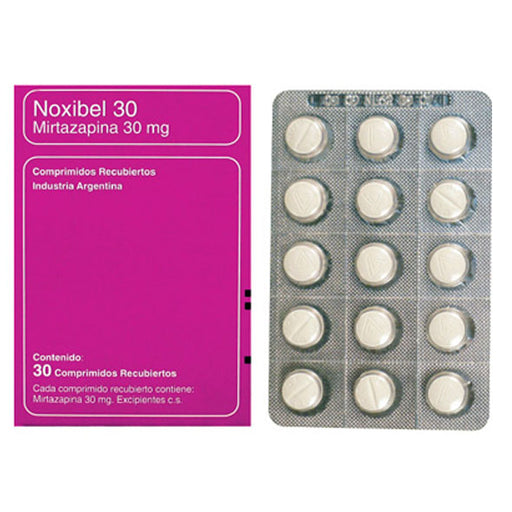 Noxibel 30Mg Mirtazapina X Tableta
