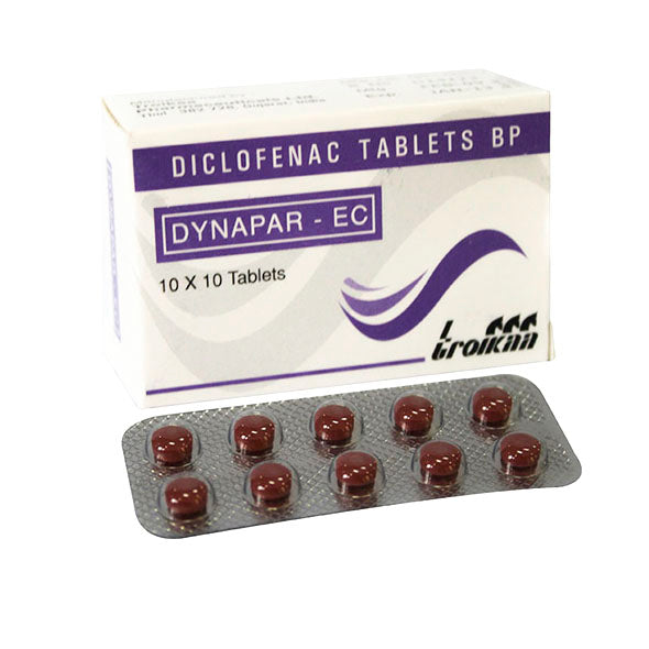 Dynapar - Ec Diclofenaco Sodico 50Mg X Tableta