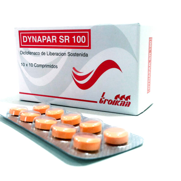 Dynapar Sr 100 Diclofenaco Sodico 100Mg X Tableta