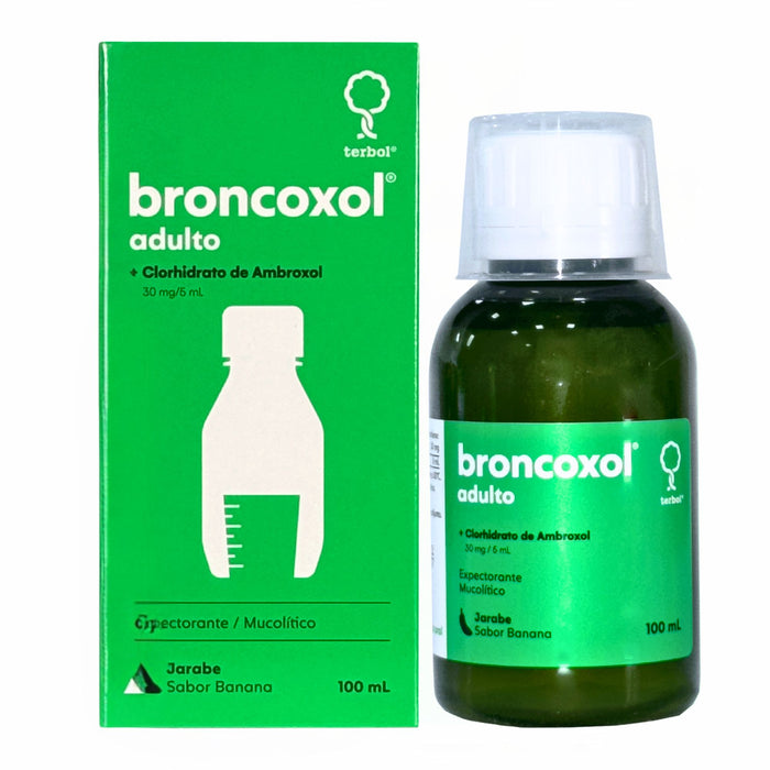 Broncoxol Adulto Ambroxol 30Mg / 5Ml Jarabe X 100Ml