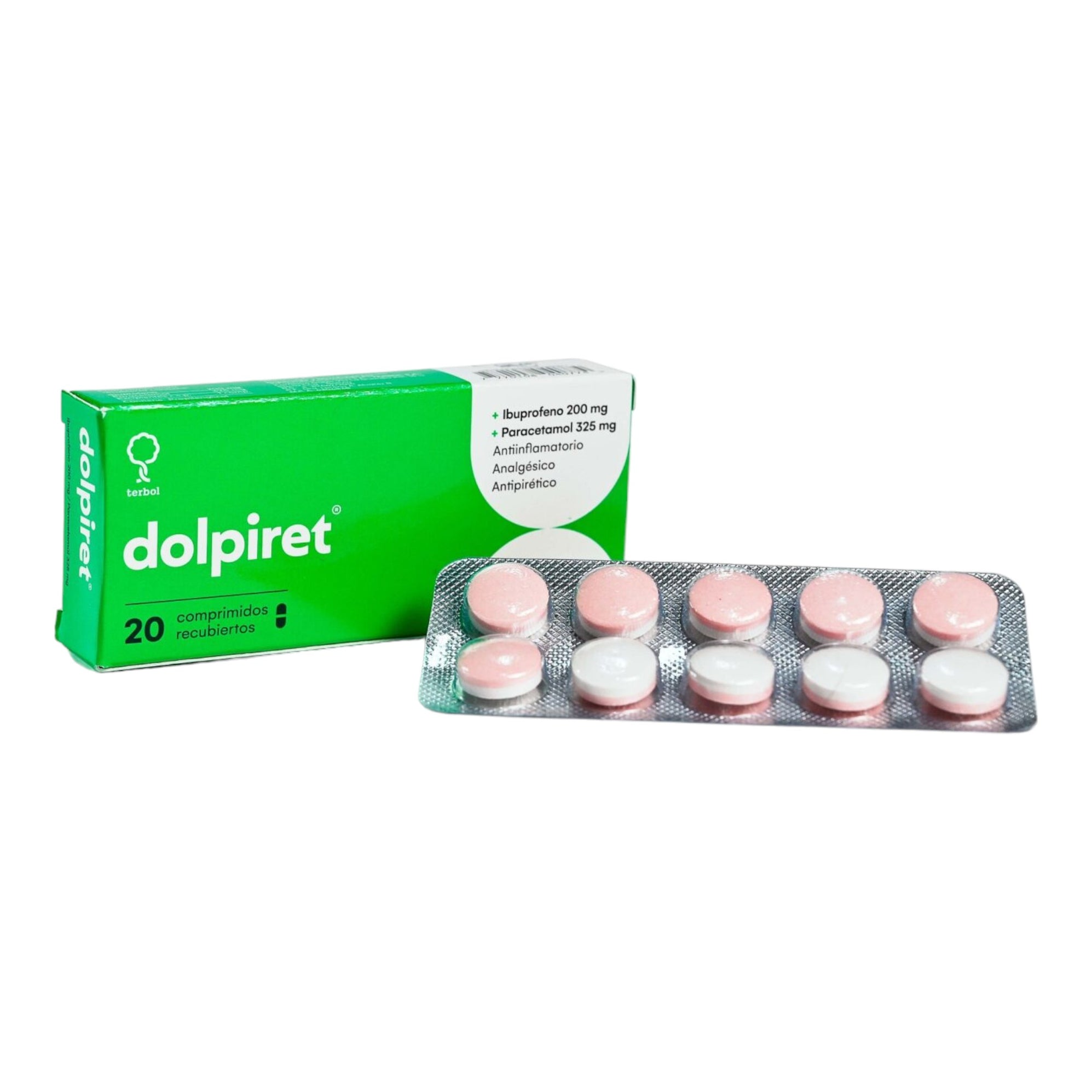 Dolpiret Ibuprofeno 200Mg Y Paracetamol 325Mg X Tableta— Farmacorp