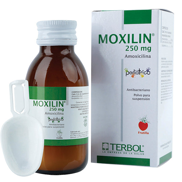 Moxilin Amoxicilina 250Mg 5Ml X 60Ml