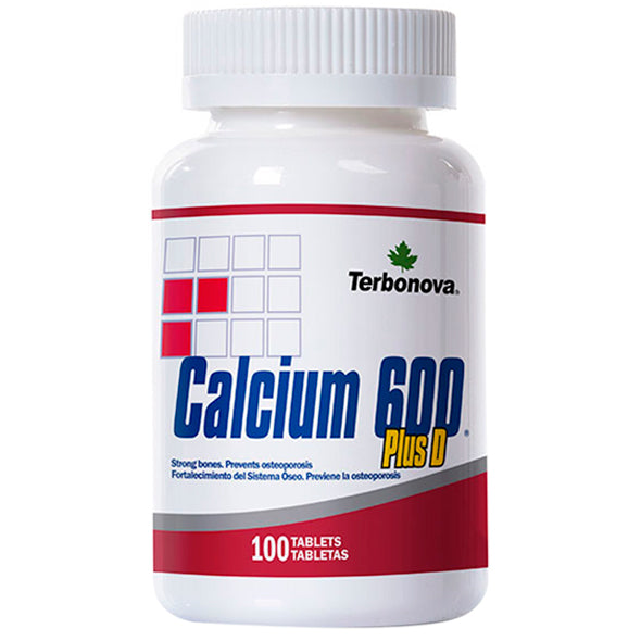 Calcium 600 Plus D X 100 Tabletas