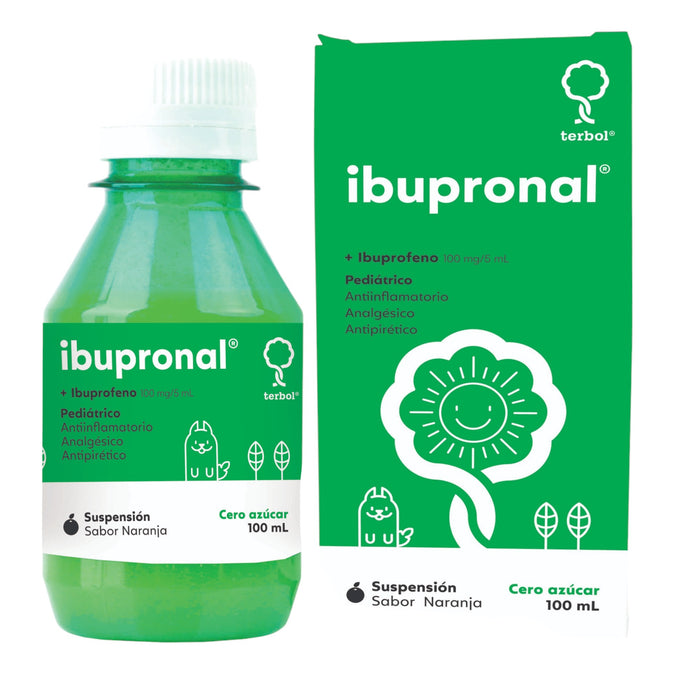 Ibupronal 100Mg 5Ml Suspension Ibuprofeno X 100Ml