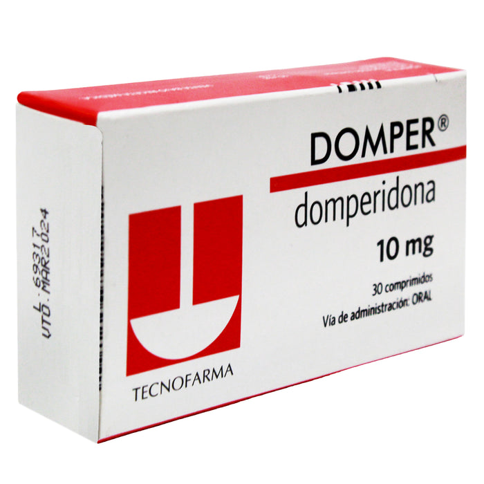 Domper 10Mg Domperidona X Tableta
