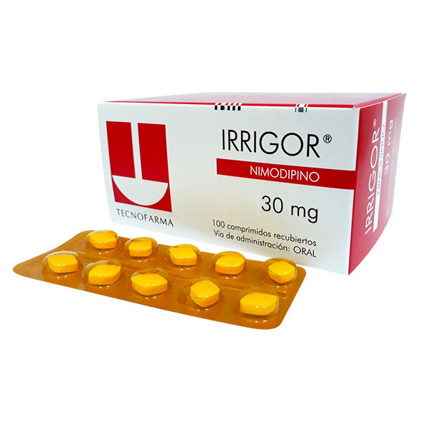 Irrigor 30Mg Nimodipino X Tableta