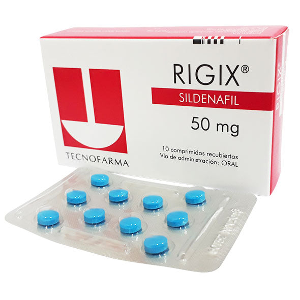 Rigix 50Mg Sildenafil X Tableta