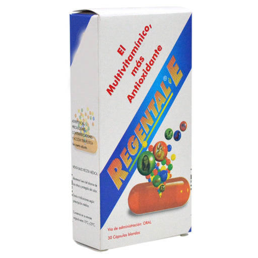 Regental E Vitaminas Minerales Y Oligoelementos X Capsula
