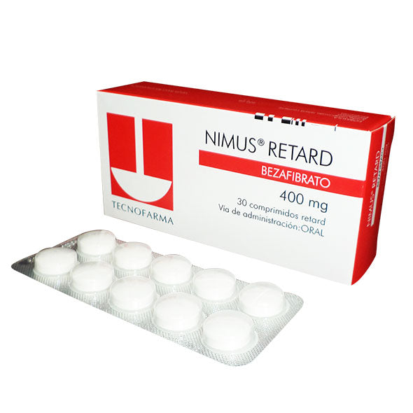 Nimus Retard 400Mg Bezafibrato X Tableta