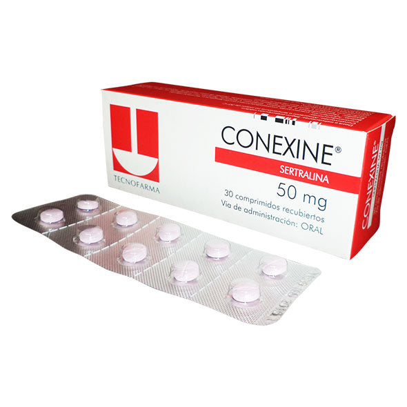 Conexine 50Mg Sertralina X Tableta