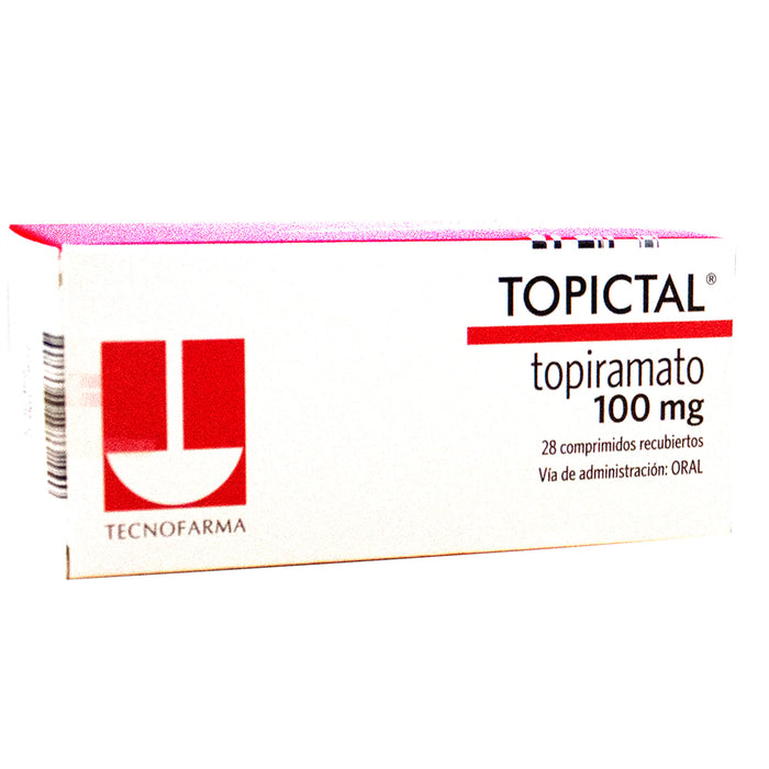Topictal 100Mg Topiramato X Tableta