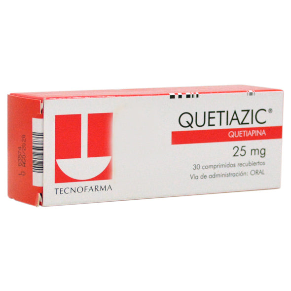 Quetiazic 25Mg Quetiapina X Tableta