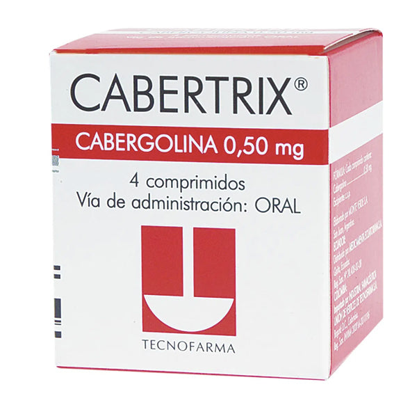 Cabertrix Cabergolina 0.5Mg X Tableta