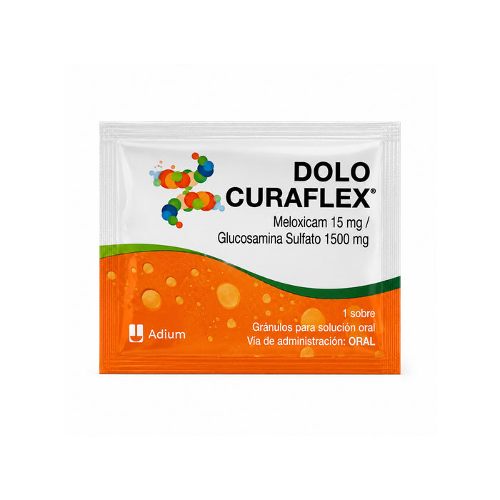 Dolo Curaflex Glucosamina Sulfato 1500Mg Y Meloxicam 15Mg X Sobre