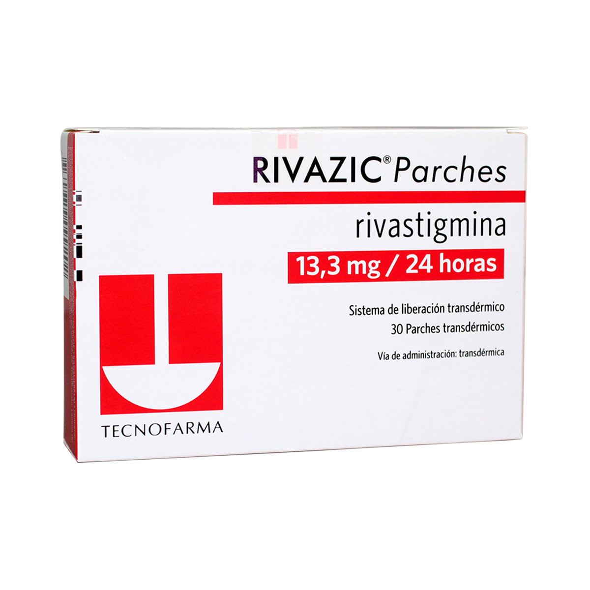 Rivazic 13.3Mg Rivastigma 1 Sobre X 6 Parches— Farmacorp