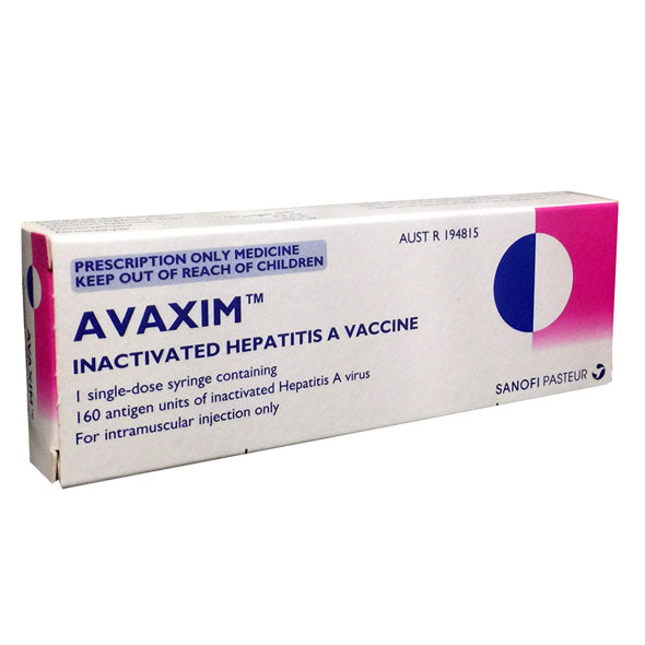 Avaxin 160 Adulto X Jga 0.5Ml Hepatitis A