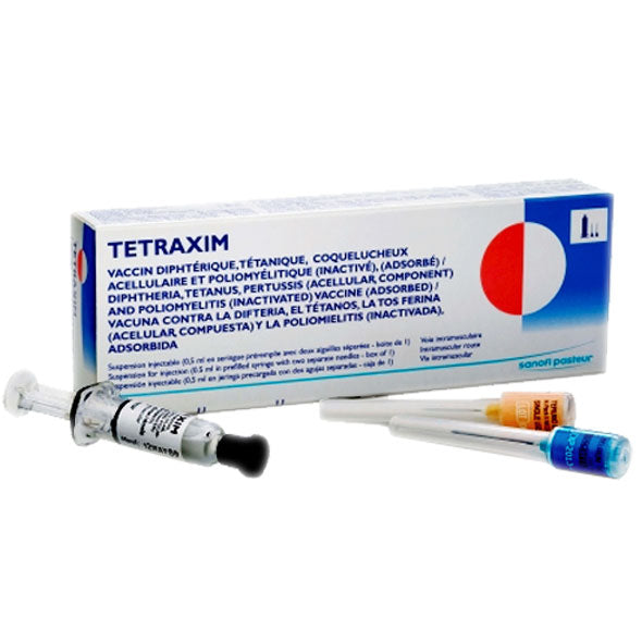 Tetraxim Dpt Polio X Jeringa /0.5Ml