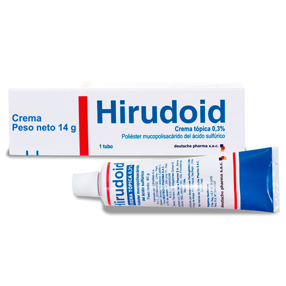 Hirudoid 0.003 Mucopolisacarido 0.00445 Pomada X 14G