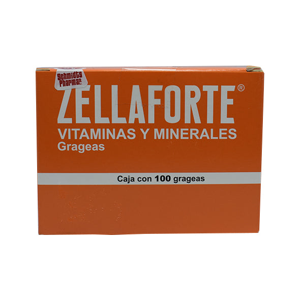 Zellaforte Vitaminas Y Minerales X Gragea