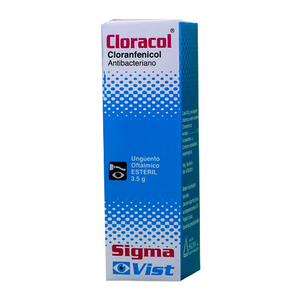 Cloracol Cloranfenicol 0.01 Ungto Oftalmico X 3.5G