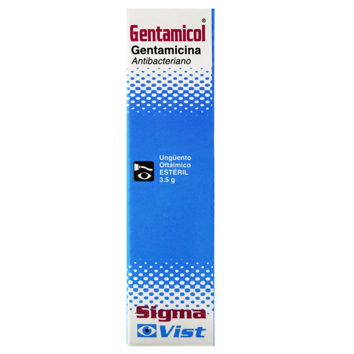 Gentamicol Gentamicina 0.3 Unguento Oftalmico X 3.5Gr