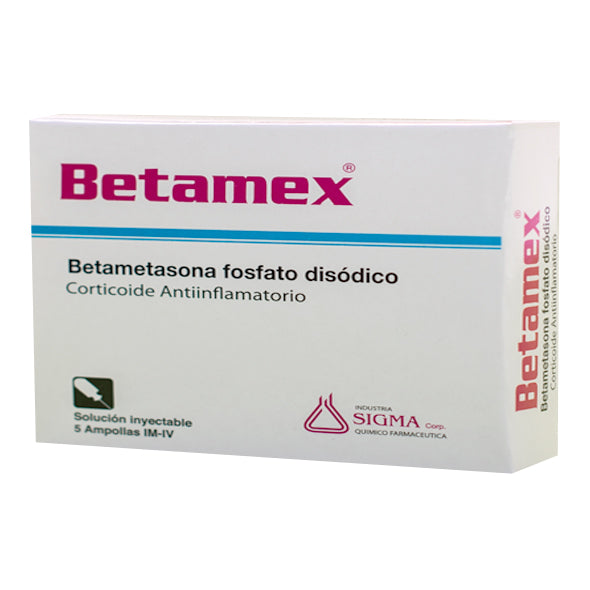 Betamex Betametasona 4Mg X Ampolla