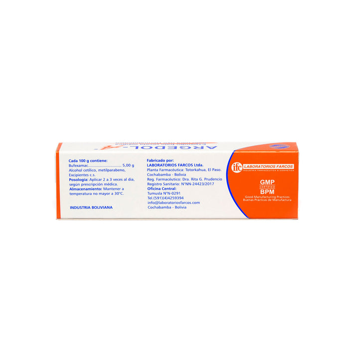 Argedol-A Bufexamac 0.05 Crema X 15G