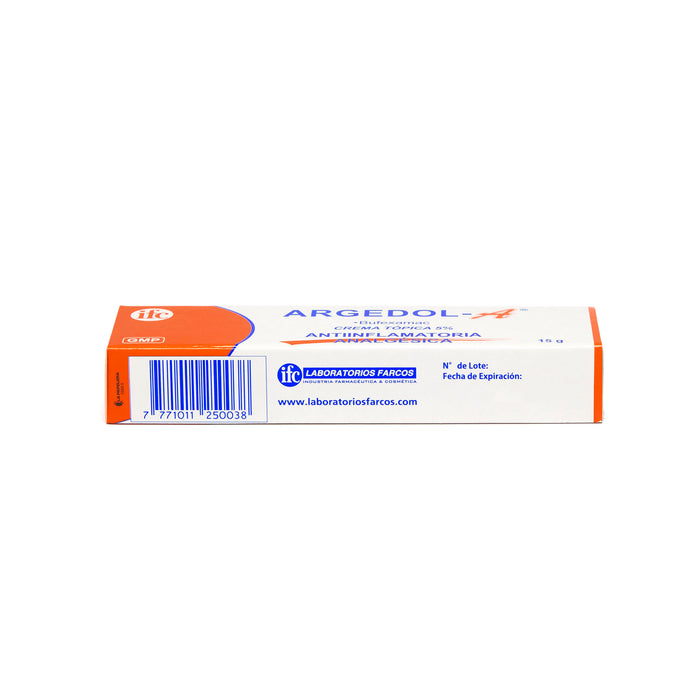 Argedol-A Bufexamac 0.05 Crema X 15G