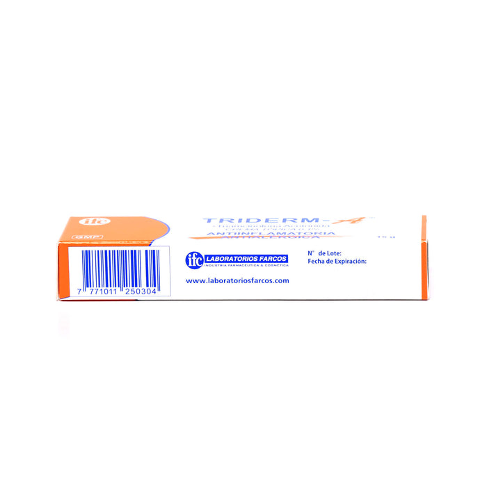 Triderm-A Triamcinolona Acetonida 0.001 Crema X 15G